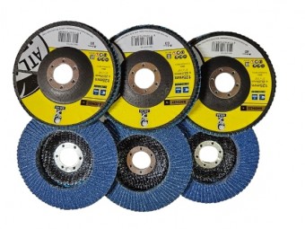 Disc lamelar ATLAS 125 mm gran 40-60-80