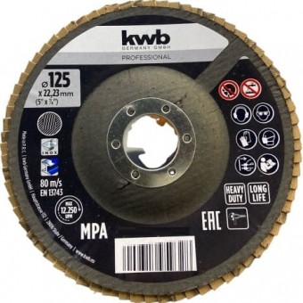 Disc lamelar ceramic 125 gran. 60