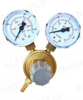 Reductor de presiune  MINI -  Ar/Co2 - foarte practic - cu 2 ceasuri 