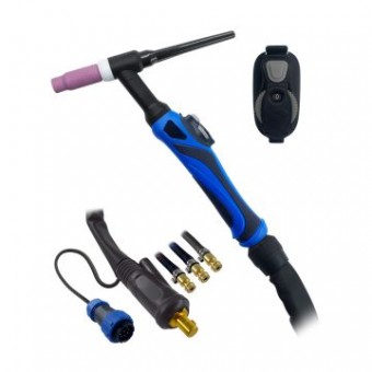 Pistol WIG/TIG SR18 racit cu lichid +potentiometru 4m 
